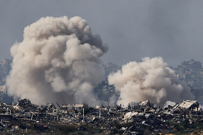 Dim iznad Gaze (Foto: Reuters)