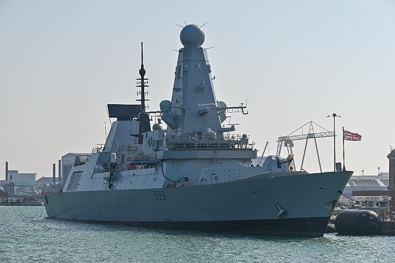 HMS Dauntless, razarač Type 45 (Foto: Shutterstock)