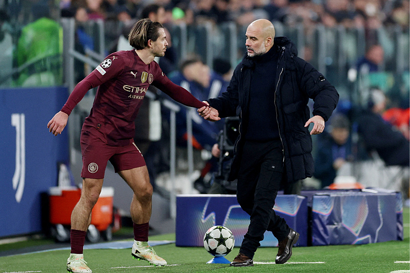 Jack Grealish i Pep Guardiola (Foto: Reuters)