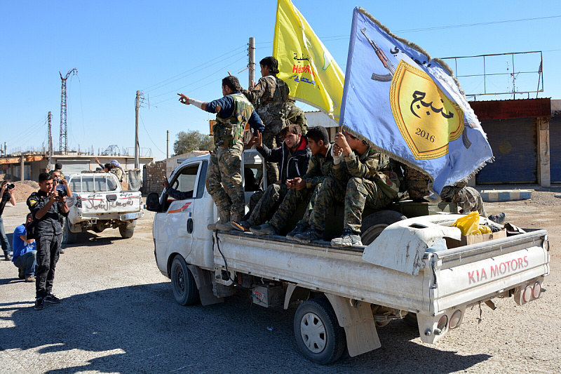 Pripadnici kurdskih snaga u Siriji (Foto: EPA-EFE)