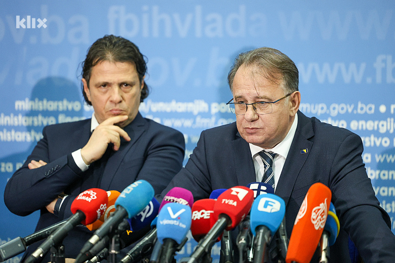 Toni Kraljević i Nermin Nikšić (Foto: I. L./Klix.ba)