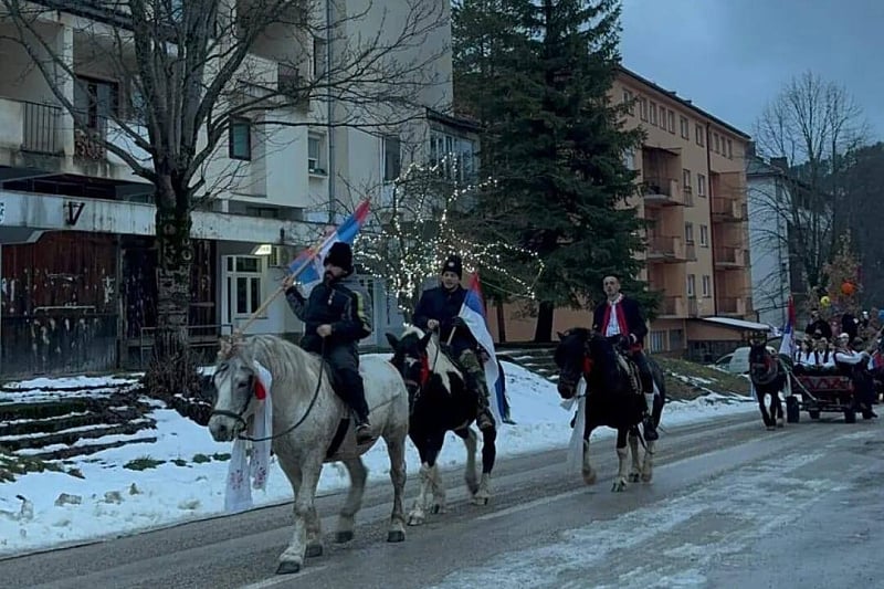 Božić u Bosanskom Grahovu (Foto: Društvene mreže)