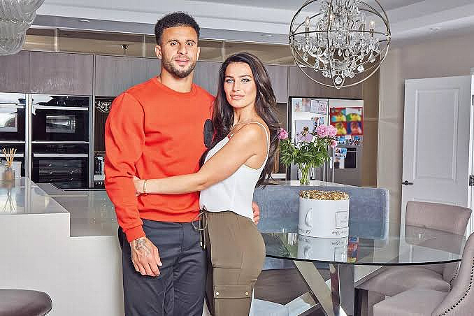 Kyle Walker i Annie Kilner