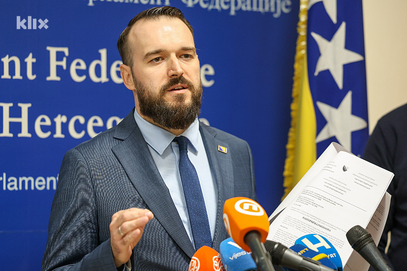 Admir Čavalić, zastupnik SBiH u Parlamentu FBiH (Foto: I. L./Klix.ba)