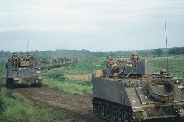 Transporter M113 u Vijetnamu 1969. godine (Foto: AWM)