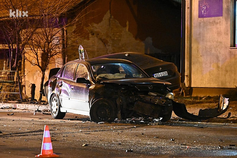 Nesreća kod Bistričke stanice (Foto: V. D./Klix.ba)