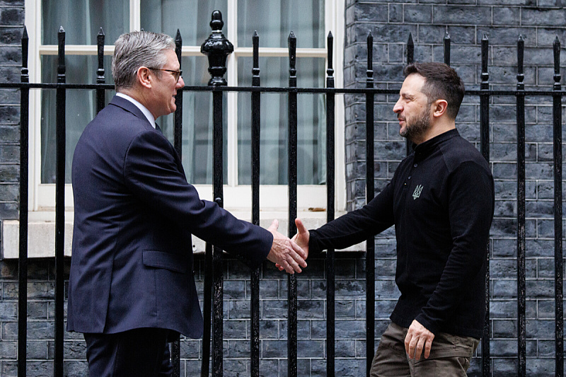 Keir Starmer i Volodimir Zelenski (Foto: EPA-EFE)