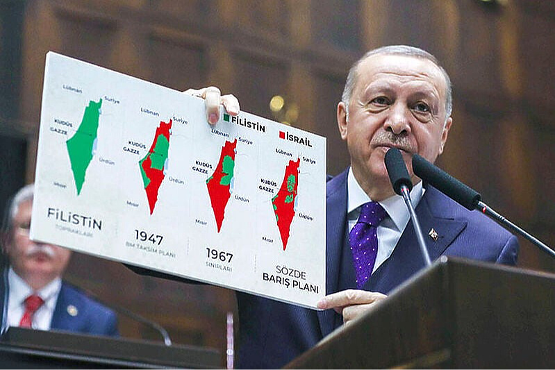 Erdogan je i ranije pozivao na uspostavu nezavisne Palestine (Foto: Twitter)