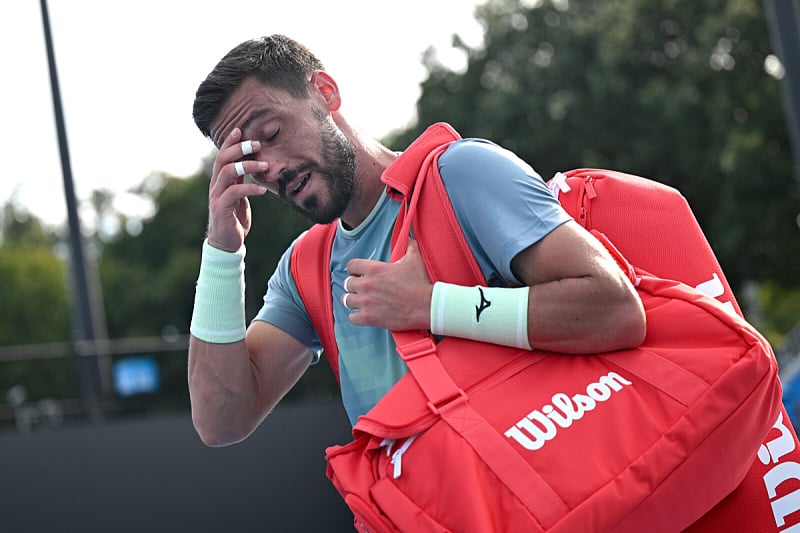 Džumhur se okušao i u dublu (Foto: EPA-EFE)