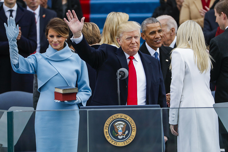 Donald i Melania Trump na njegovoj inauguraciji 2017. godine (Foto: EPA-EFE)