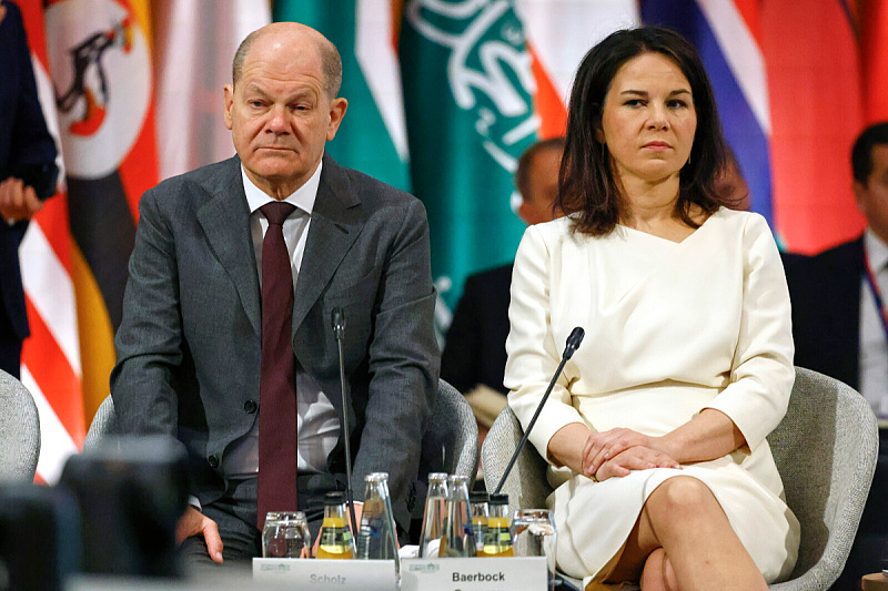 Olaf Scholz i Annalena Baerbock (Foto: EPA-EFE)