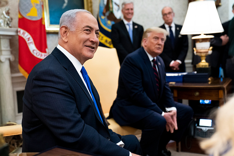 Benjamin Netanyahu i Donald Trump (Foto: EPA-EFE)