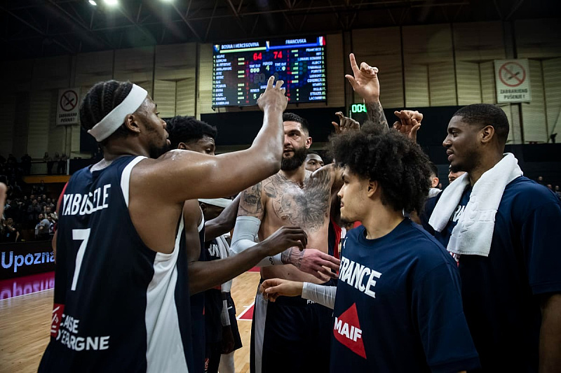 BiH - Francuska (Foto: FIBA)