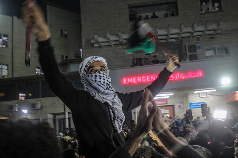 Slavlje u Gazi (Foto: EPA-EFE)