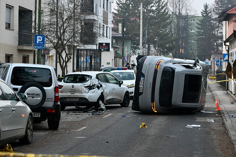 Mjesto pucnjave na Ilidži (Foto: V. D./Klix.ba)