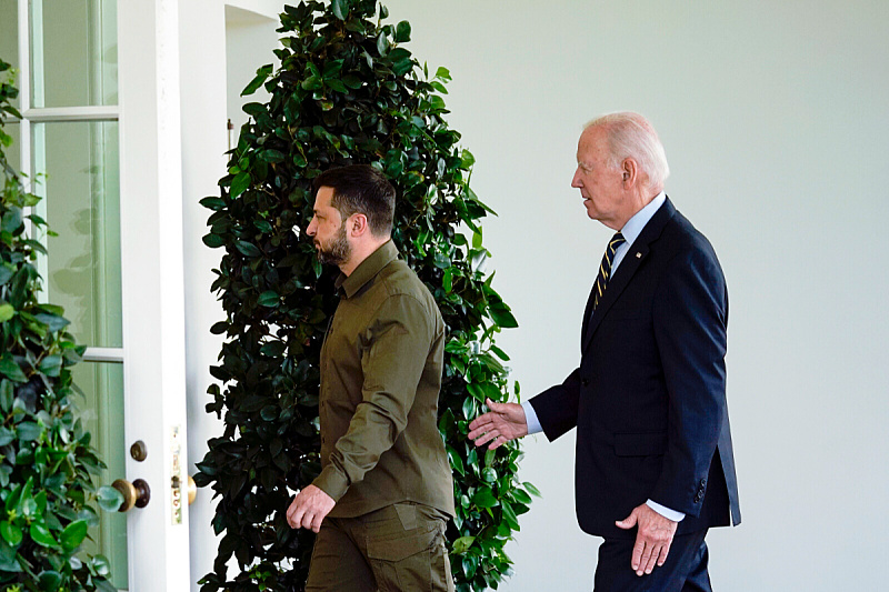 Volodimir Zelenski i Joe Biden (Foto: EPA-EFE)