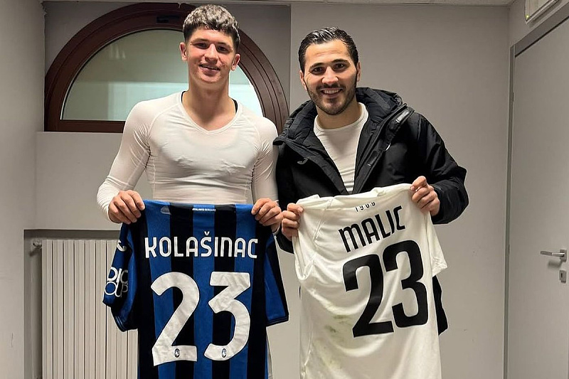 Arjan Malić i Sead Kolašinac (Foto: Facebook)