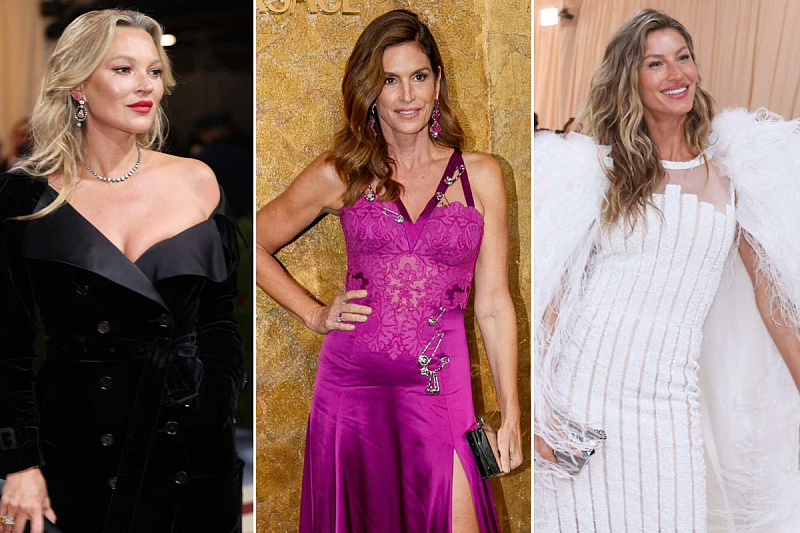 Kate Moss, Cindy Crawford i Gisele Bundchen (Foto: EPA-EFE)