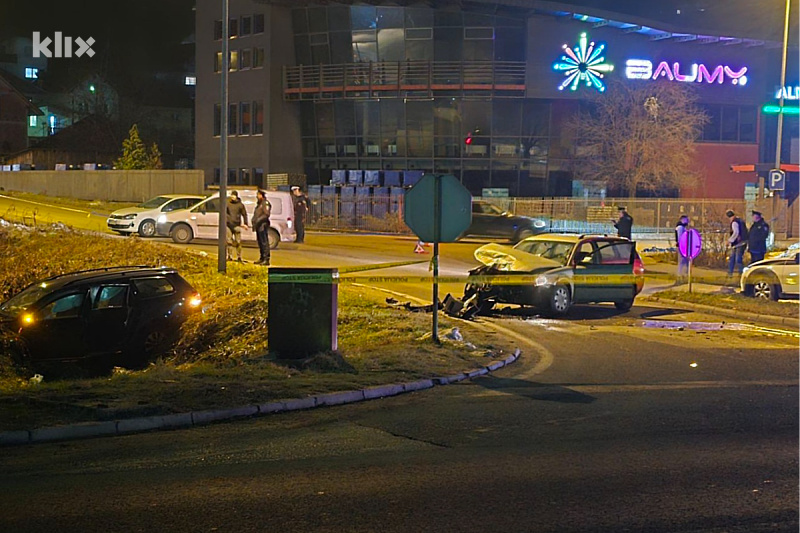 Mjesto nesreće u Zenici (Foto: E. M./Klix.ba)