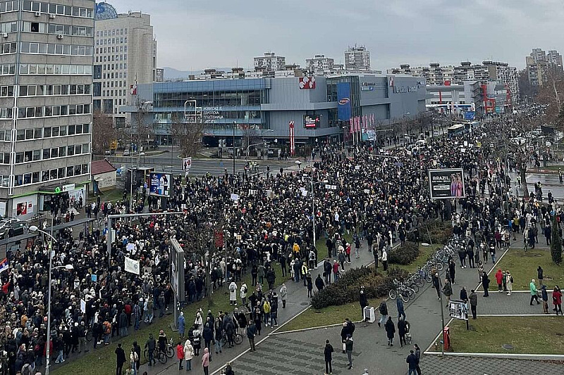 Građanski bunt u Beogradu