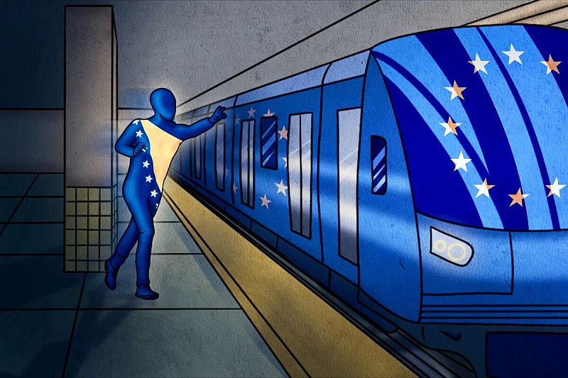 Da li će BiH propustiti još jednu šansu za napredak na EU putu (Ilustracija: A.L./Klix.ba)