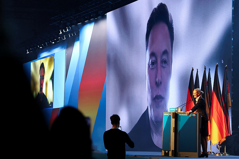 Elon Musk i Alice Weidel (Foto: Reuters)