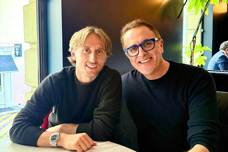 Tarik Filipović i Luka Modrić Foto: Instagram