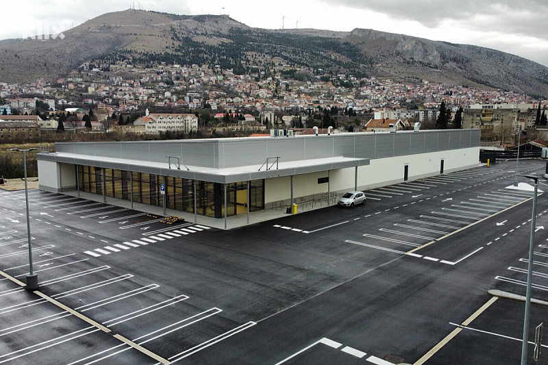 Objekat LIDL-a u Mostaru (Foto: E. M./Klix.ba)