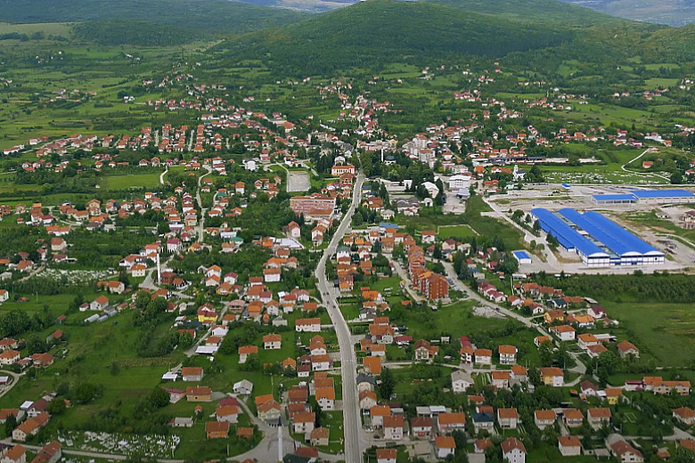 Bosanski Petrovac (Screenshot/Dron.ba)