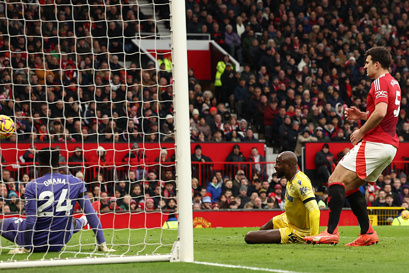 Mateta srušio Manchester United (Foto: EPA-EFE)