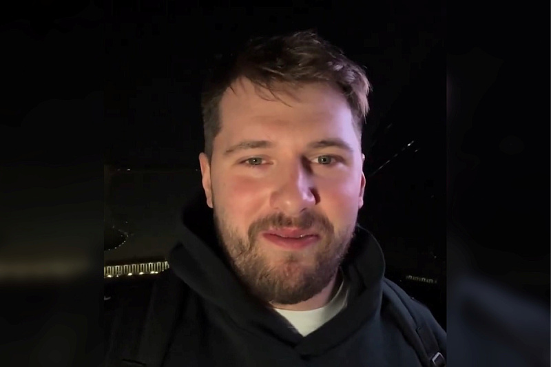 Luka Dončić stigao u Lakerse (Foto: Screenshot)