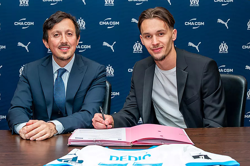 Dedić je novi stanovnik Velodroma (Foto: Marseille)