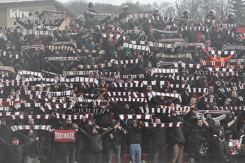 Navijači su bili ljuti zbog odluke rukovodstva kluba (Foto: T. S./Klix.ba)