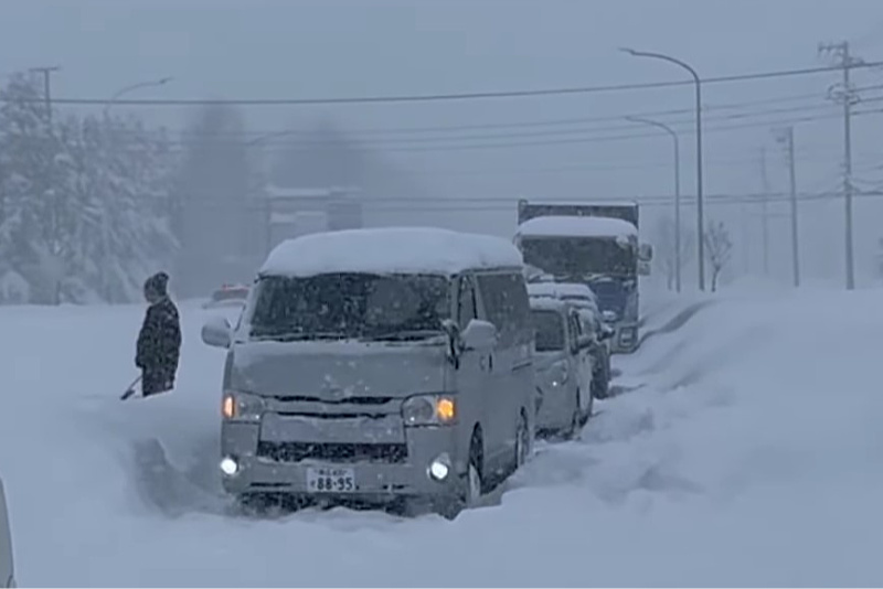 Otkazani brojni letovi i nastava u školi na ostrvu Hokaido (Screenshot)