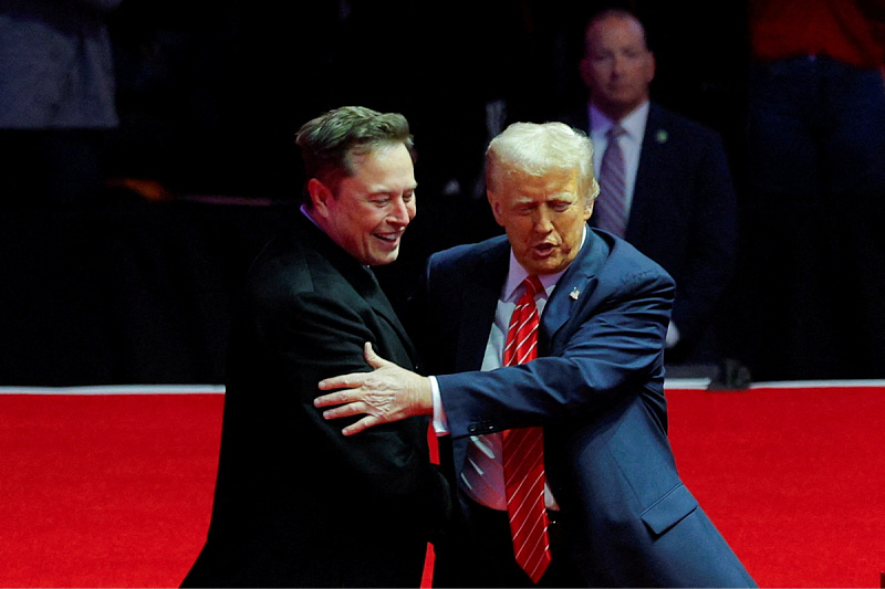 Elon Musk i Donald Trump (Foto: Reuters)