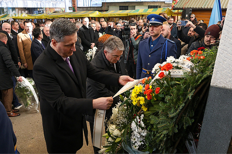 Komemoracija na Markalama (Foto: I. L./Klix.ba)