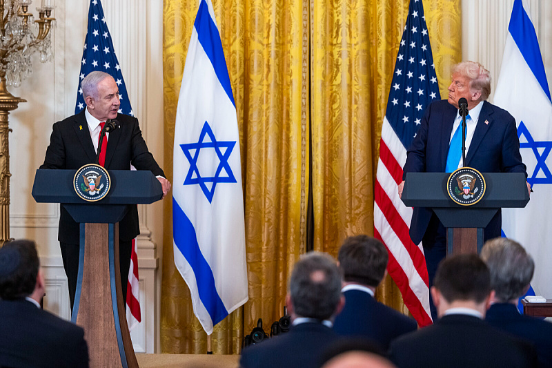 Benjamin Netanyahu i Donald Trump (Foto: EPA-EFE)