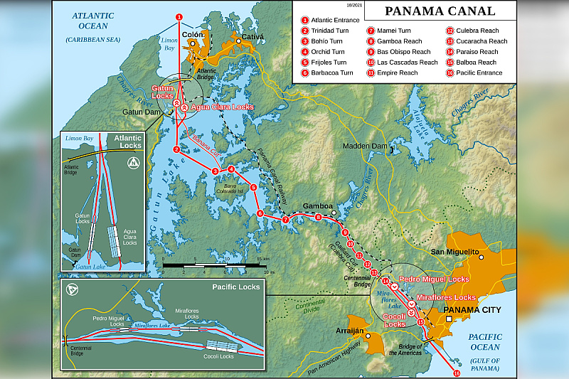 Panamski kanal (Foto: Wikicommons)