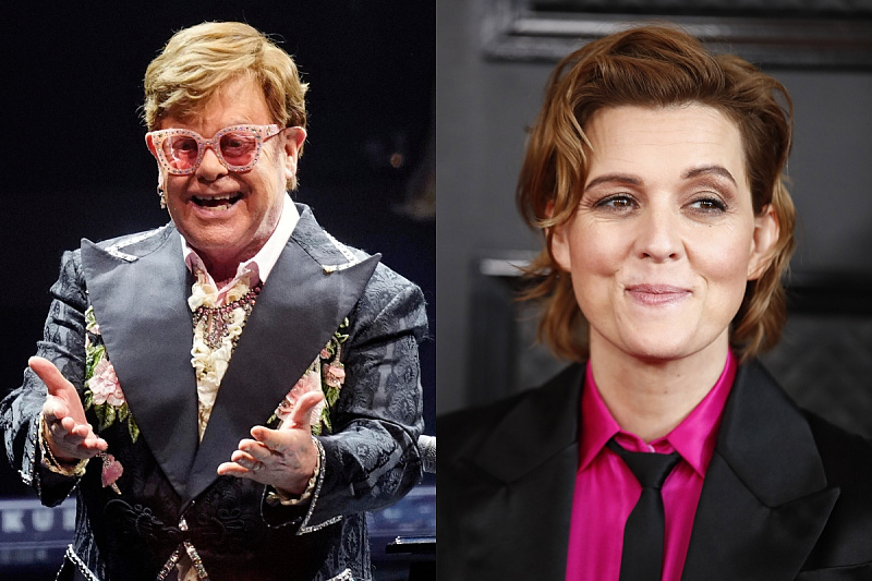 Elton John i Brandi Carlile (Foto: EPA-EFE)