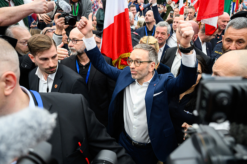 Herbert Kickl, lider austrijske desnice (Foto: EPA-EFE)