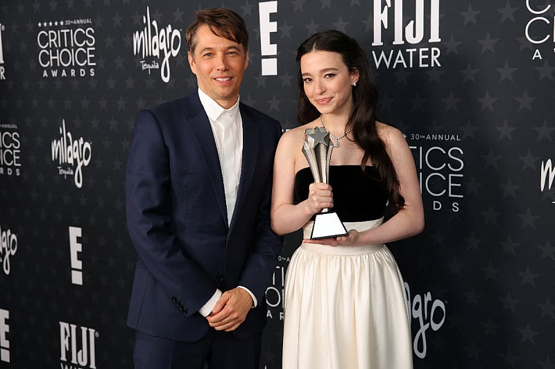 Reditelj filma "Anora" Sean Baker i glumica Mikey Madison (Foto: Reuters)