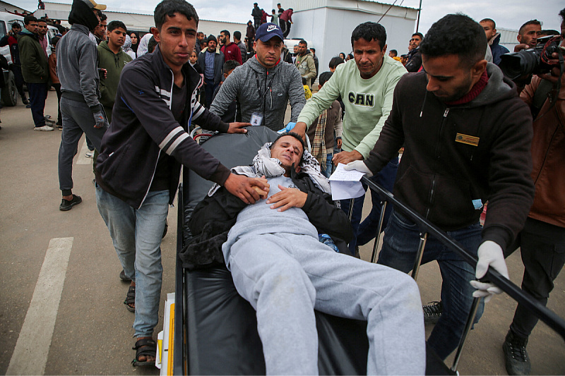 Jedan od puštenih Palestinaca (Foto: Reuters)