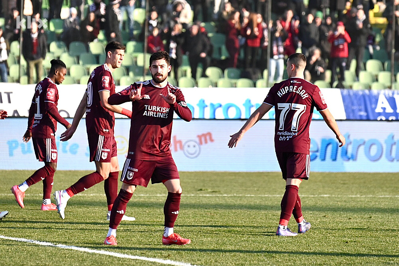 Guliashvili je s dva gola nosio Bordo tim do pobjede (Foto: T. S./Klix.ba)