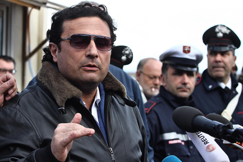 Francesco Schettino, kapetan Costa Concordije (Foto: EPA-EFE)