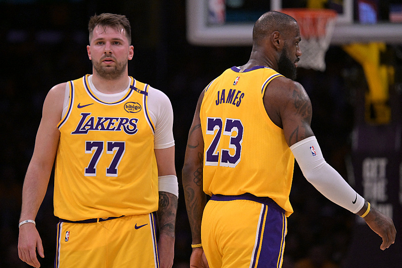 Dončić i LeBron će biti opasnost za sve (Foto: Reuters)