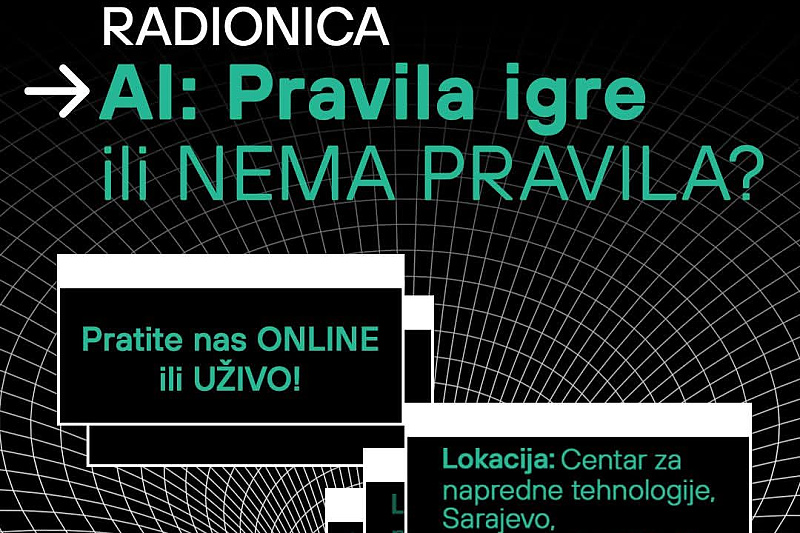 Radionica "AI: Pravila igre - ili nema pravila?"