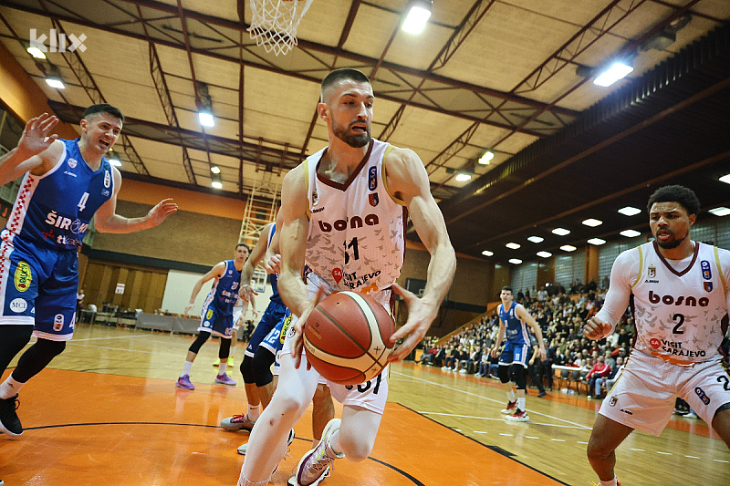 Bosna je nedavno u ligaškom duelu pobijedila Široki (Foto: I. Š./Klix.ba)