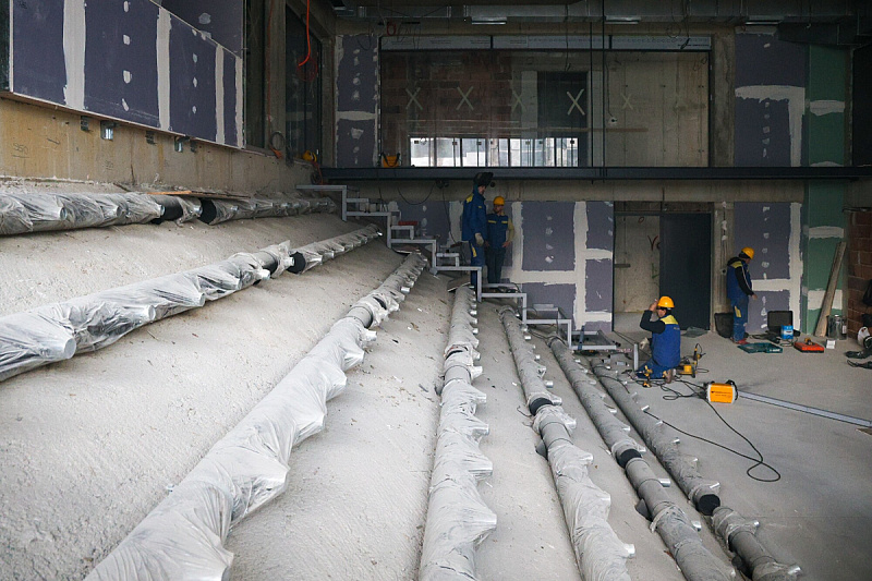 Izgradnja zgrade ASU UNSA (Foto: I. L./Klix.ba)