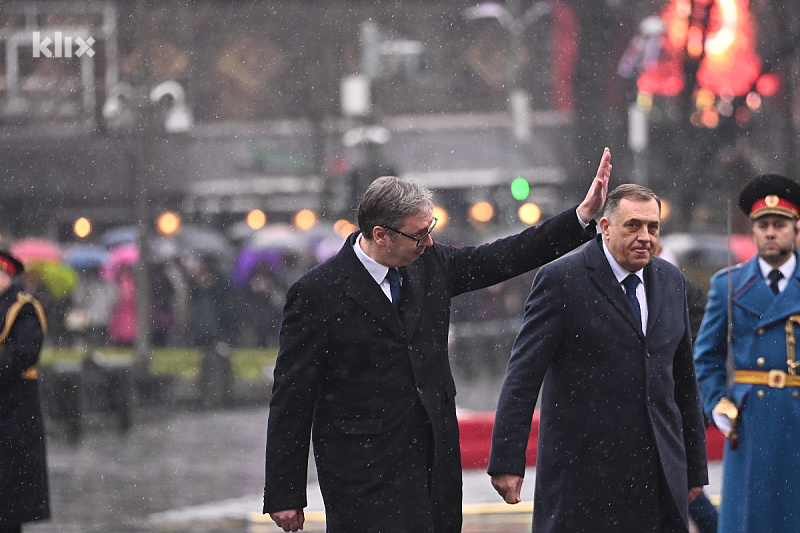 Aleksandar Vučić u Banjoj Luci (Foto: E. M./Klix.ba)