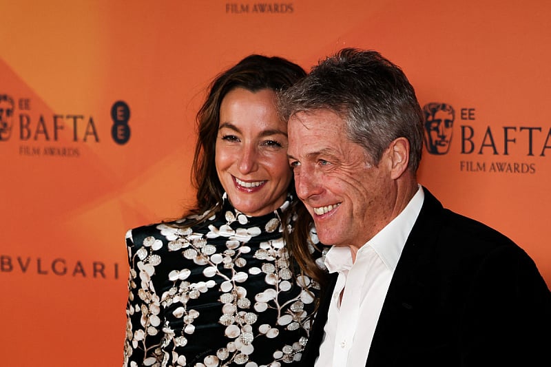 Anna Elisabet Eberstein i Hugh Grant (Foto: Reuters)